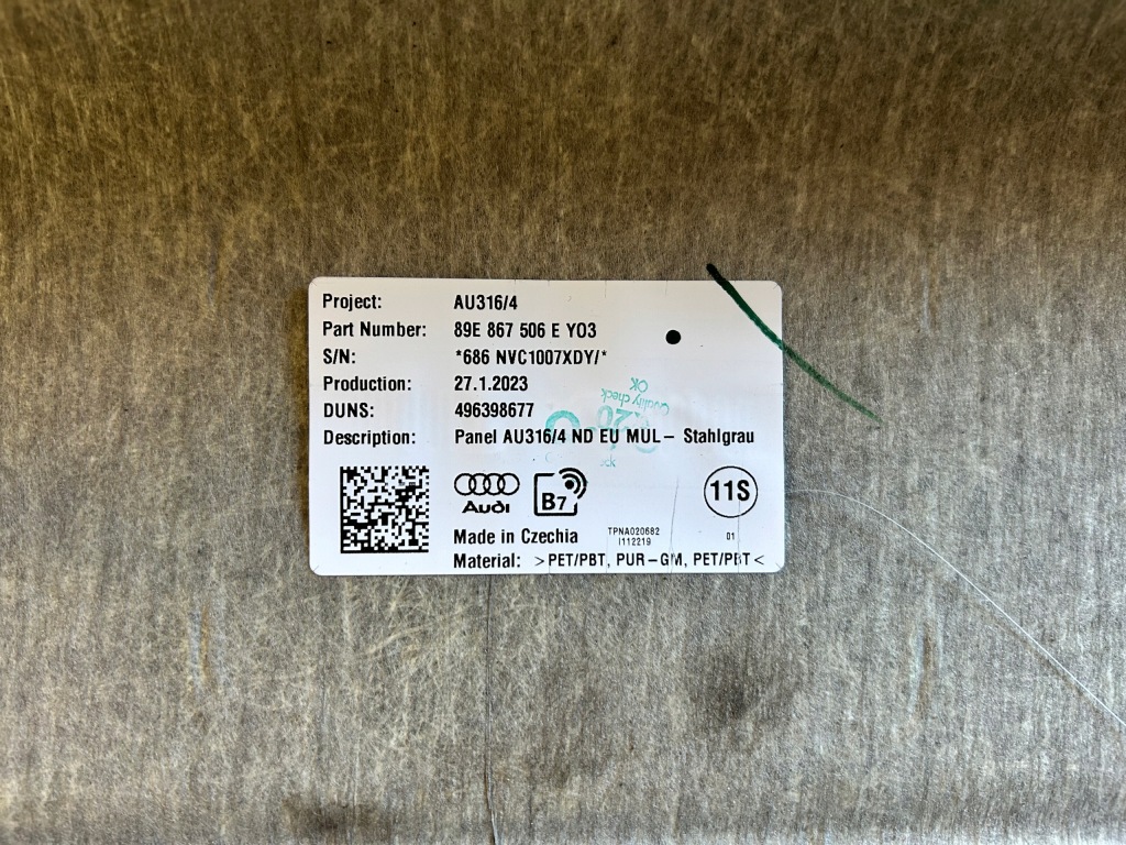 фото №6, Audi q4 e-tron sportback стеля чорна 89e867506e