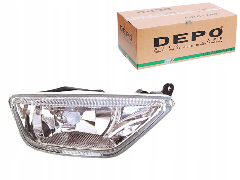 фото №1, Лампа противотуманная ford focus 98-04 pr h11 depo