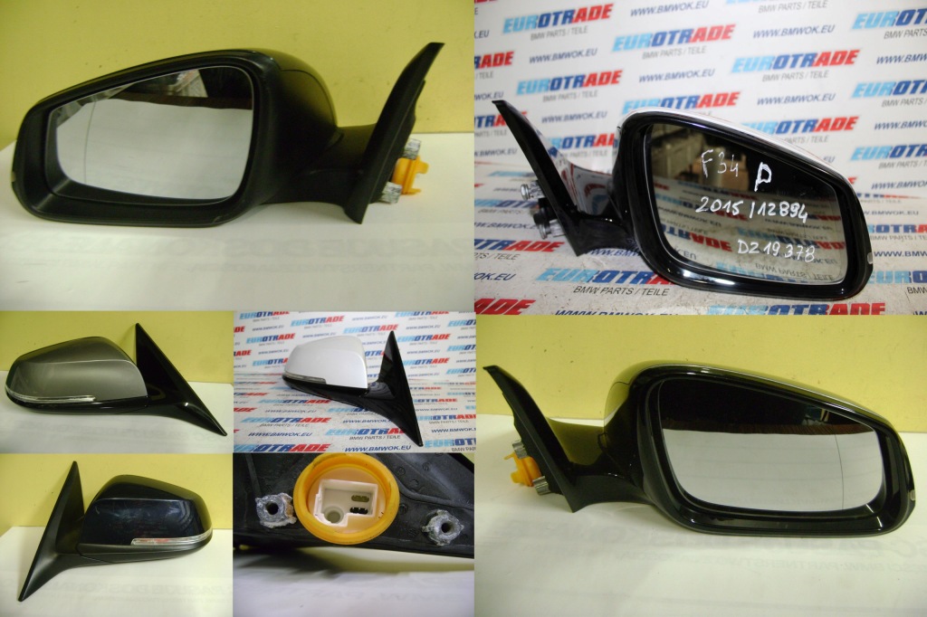 фото №1, Bmw 3 f34 gt зеркало левая правое разные
