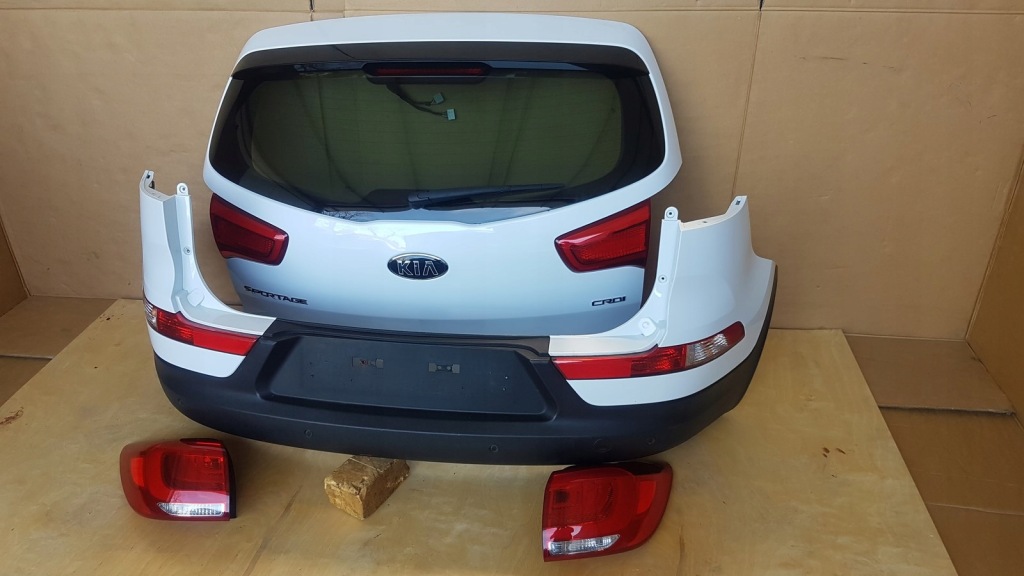 фото №2, Крышка багажника бампер дверь лампа sportage iii 2014 rok wd