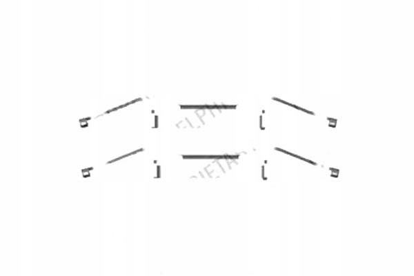 фото №2, Набор монтажный тормозных колодок alfa romeo giulia giuliet