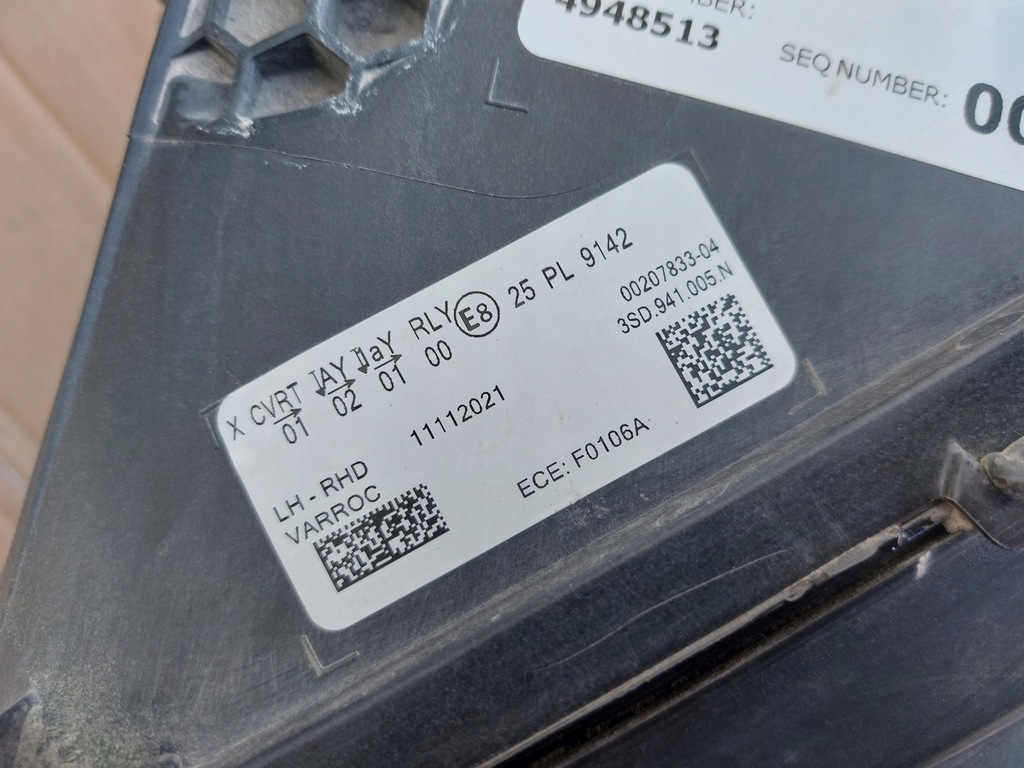 фото №8, Лампа левая перед bentley continental gt 21r uk