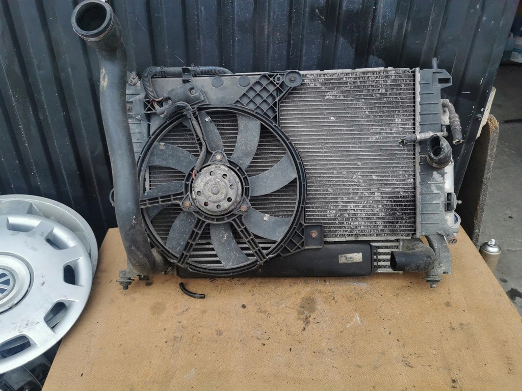 фото №8, Opel meriva a 1.7 cdti вентилятор радиатор комплект 52406445 13128354