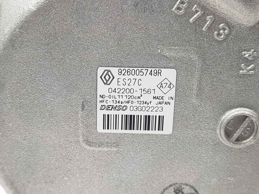 фото №10, Новый компрессор компрессор кондиционера renault zoe 926005749r