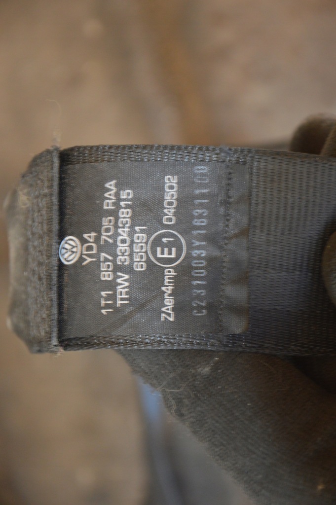 фото №6, Vw touran i панель приладів приладова, ремені, подушки безпеки