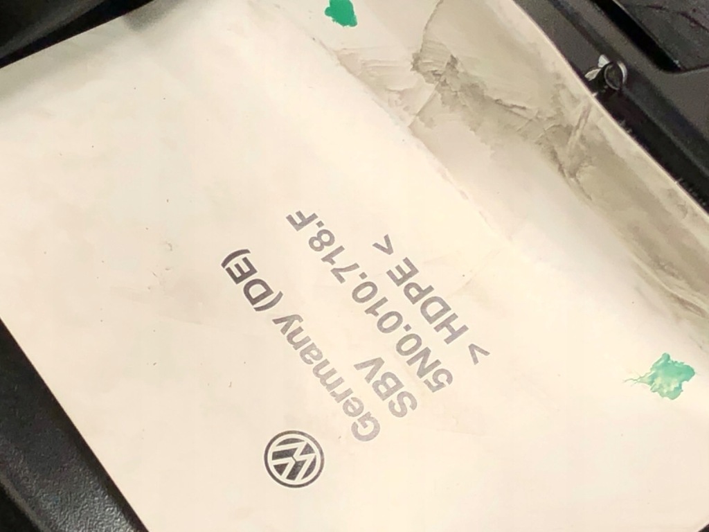 фото №9, Приборная панель консоль приборная панель vw golf vi 09-14