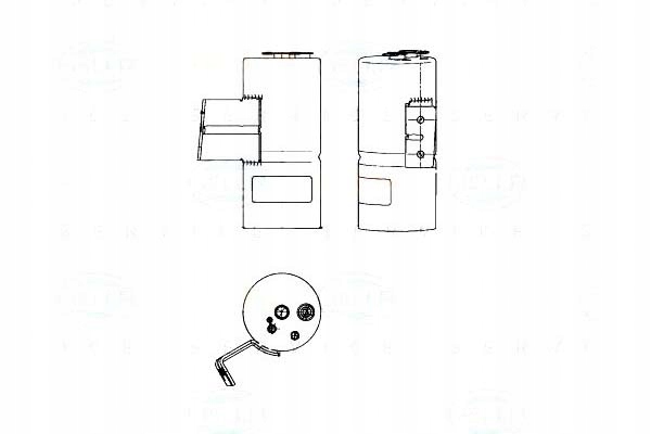 фото №2, Осушувач кондиціонера behr hella 4397 7010758 b770