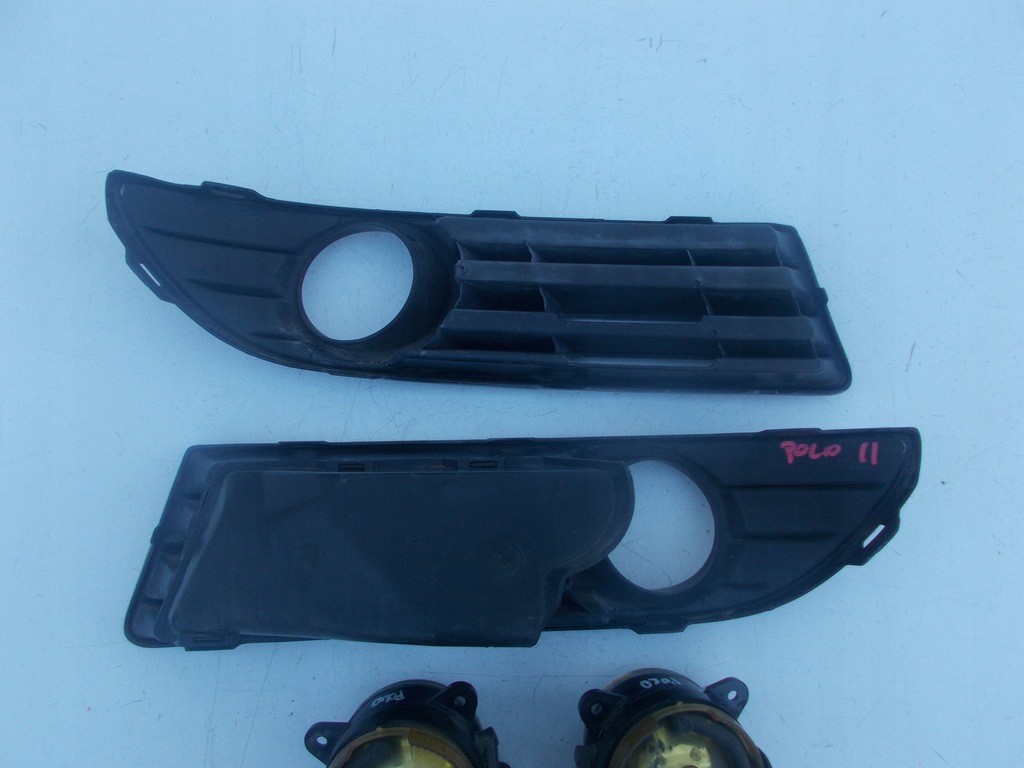 фото №11, Протитуманна фара протитуманні фари протитуманні лівий правий решітка vw polo 9n lift 05-09r