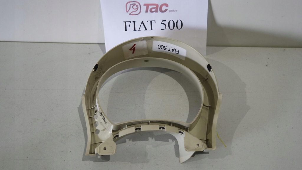 фото №4, Рамка защита спидометра приборы fiat 500 08r.