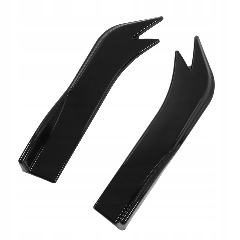 фото №11, 2 szt. автомобильный универсальный диффузор заднего бампера сплиттер jo