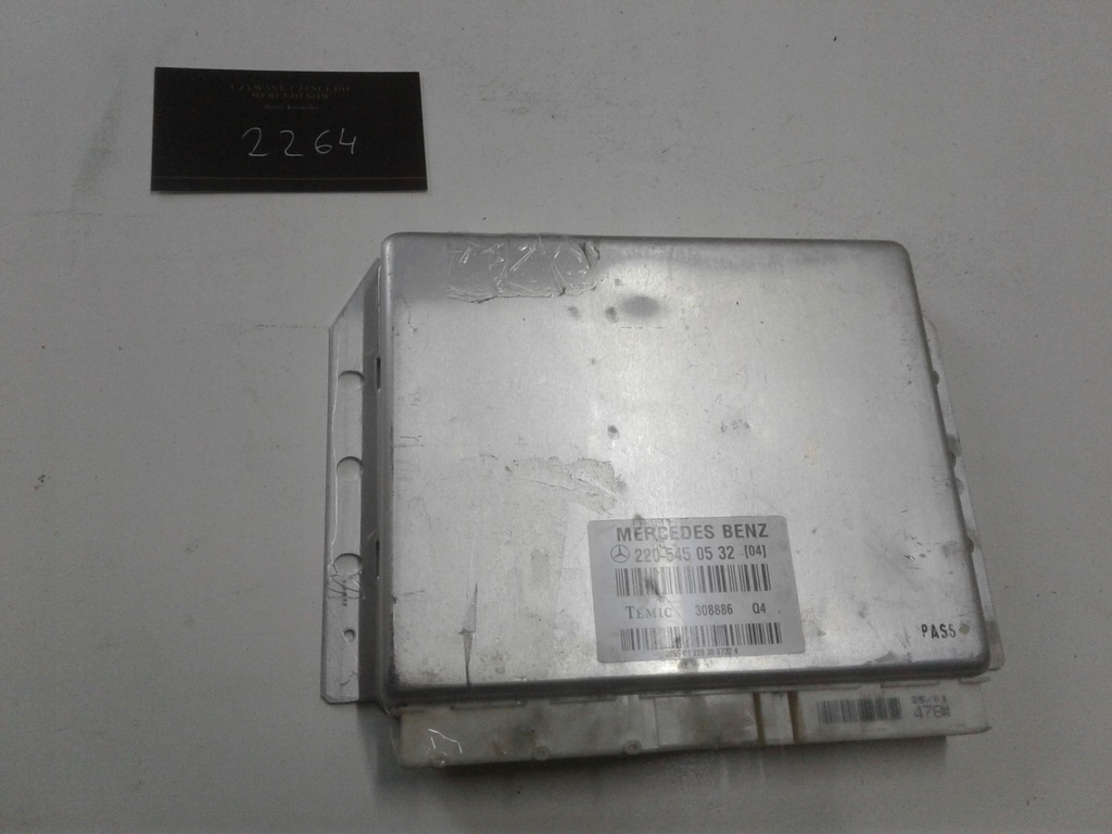 фото №1, Mercedes-benz оригинальный номер 2205450532 блок управления подвеска