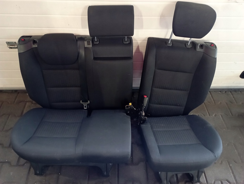 фото №8, Mercedes w245 5d сиденья заднее сиденье europa