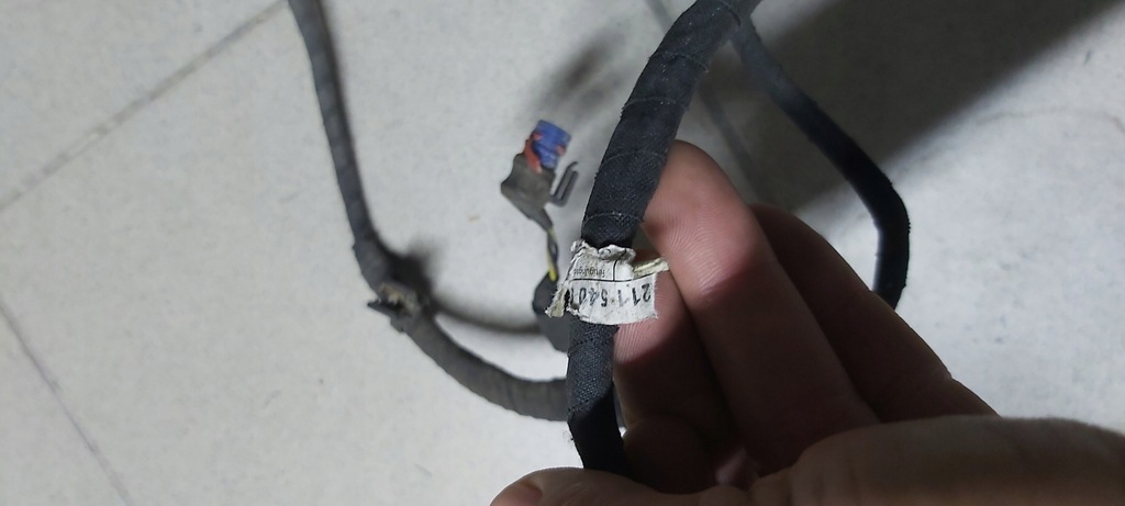 фото №6, Проводка бампера задняя mercedes w211 kombi 4 pdc