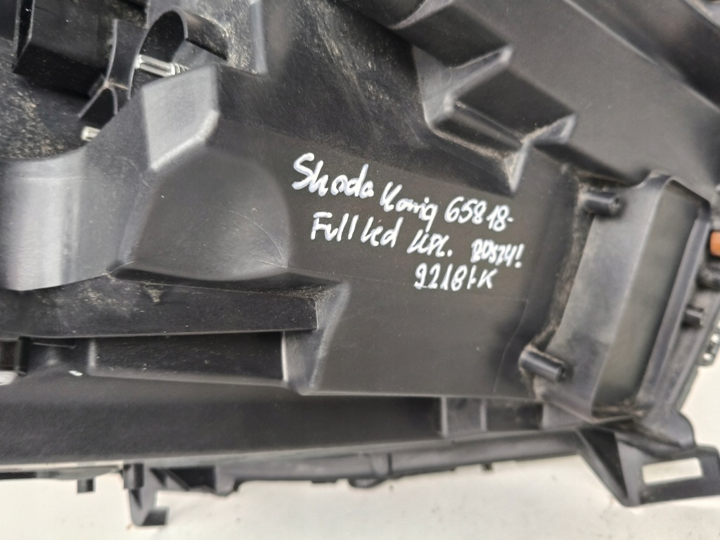 фото №8, Лампа ліва фара skoda kamiq 658 18- full led