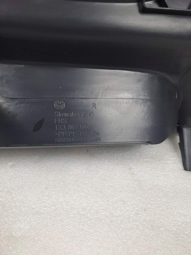 фото №6, Vw up 3d обшивка задняя правый 1s3867044m