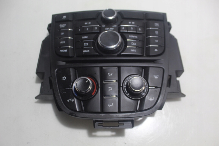 фото №1, Панель керування радіо обдув opel astra j lift