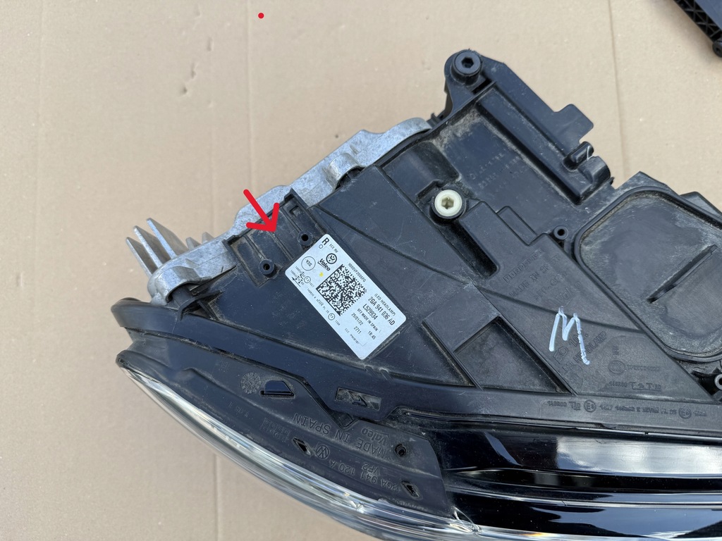 фото №9, Лампа права eu vw t roc troc 2ga iq light full led 2021 - 2024 .