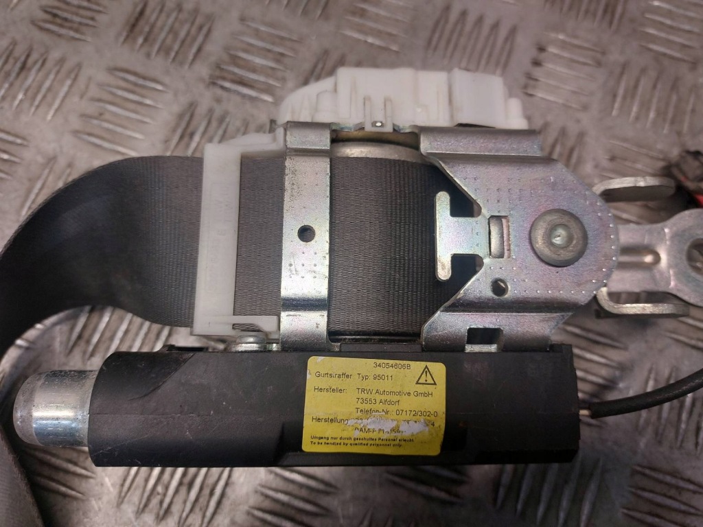 Ремень безопасности правая  перед renault clio 3 рестайлинг  34052533 Оригинал