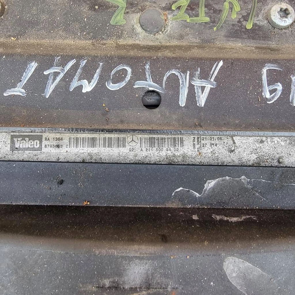 фото №5, Pas передний радиатор mercedes cls w219 c219 3.2