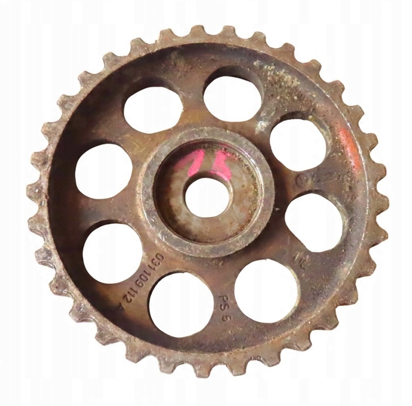 фото №1, Колесо зубчасте вала розподільного валу vw polo ii 1.4 дизель 1981-1994 rok 031109112a