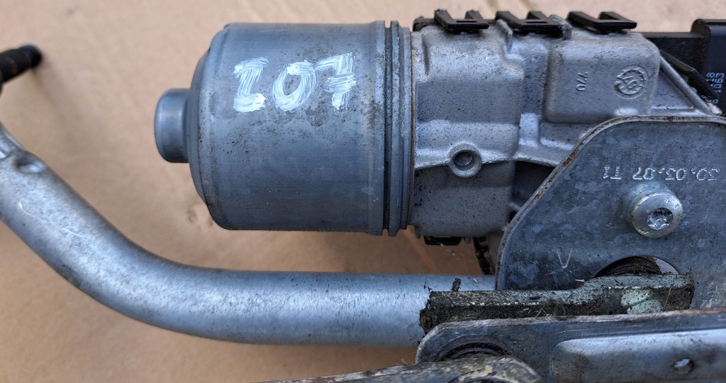 фото №9, Peugeot 207 механизм дворник 9650380780 3397020769