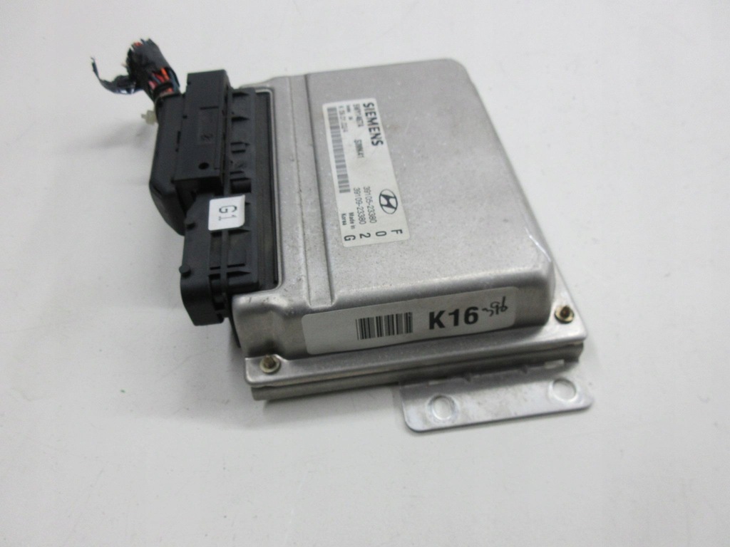 фото №6, Hyundai coupe ii tiburon бортовий комп'ютер блок керування двигуна