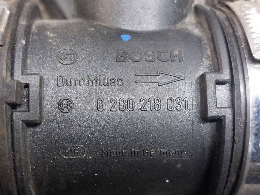 фото №5, Корпус фильтра воздуха + расходомер труба opel corsa c 1.2 16v