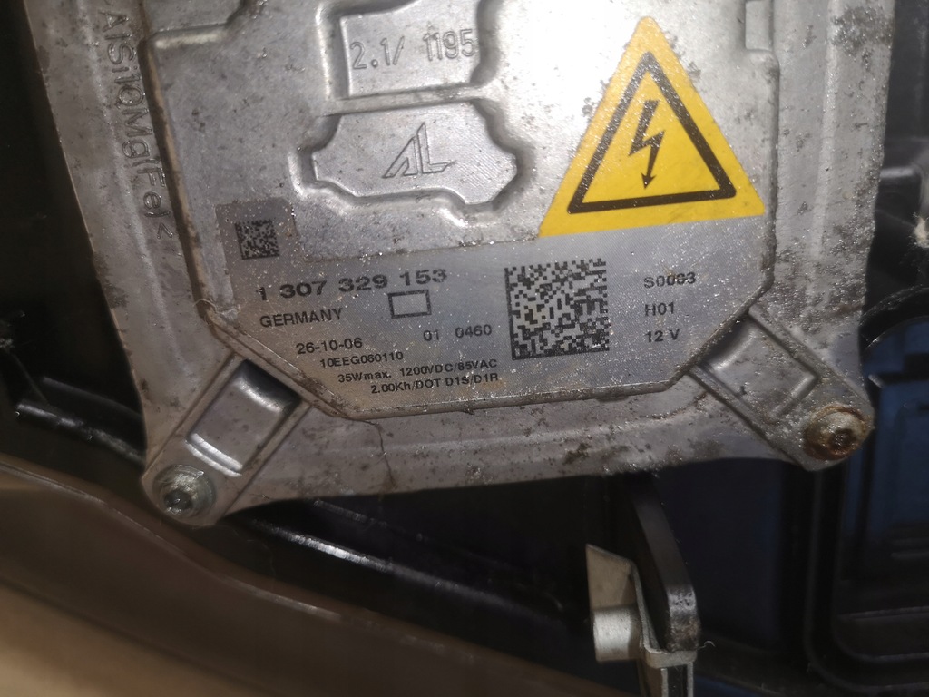 фото №11, Лампа ліва перед bixenon bmw 3 e92 e93 coupe przedlift 06-10 uk