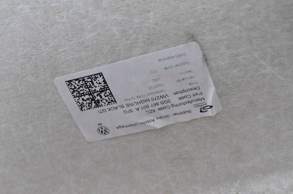 фото №16, Vw polo vi потолок крыша czarna 2017-