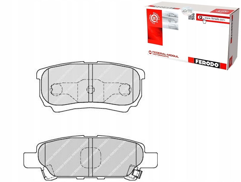 фото №1, Гальмівні колодки гальмівні mitsubishi задня lancer 03- outland