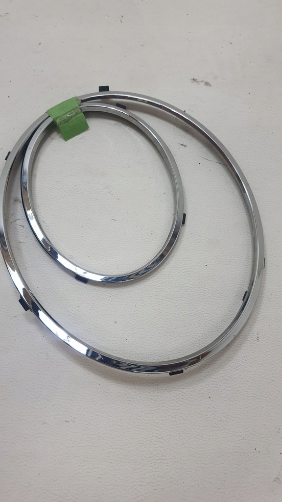 фото №2, Хром кольцо лампы левый bentley continental gt gtc