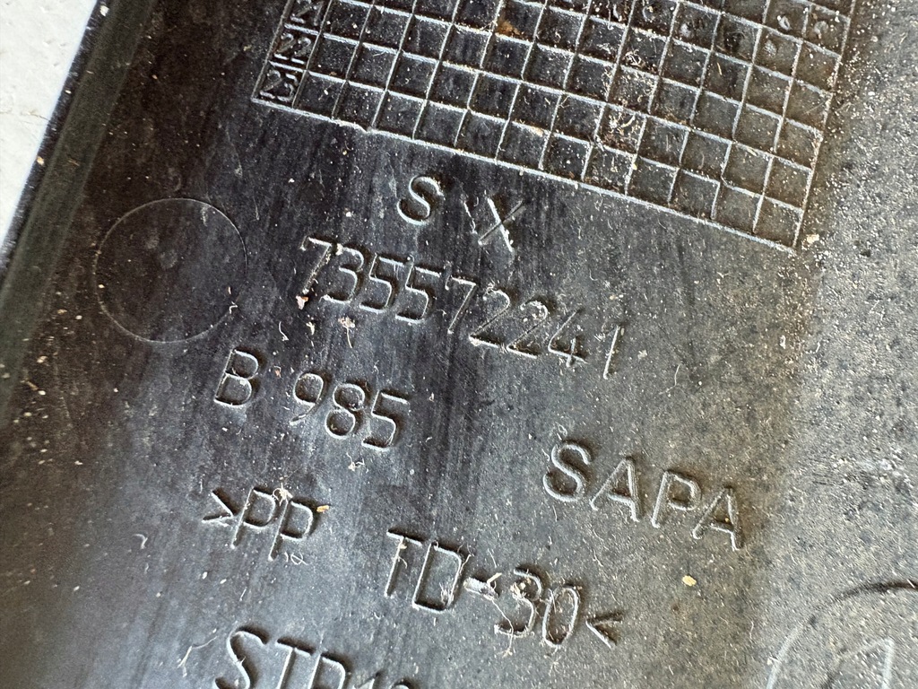 фото №6, Fiat 500x молдинг накладка крыла левый задняя задняя 735572241