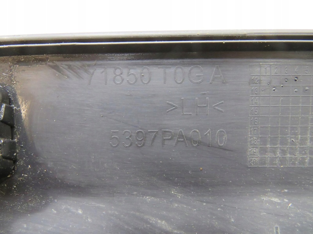 фото №10, Молдинг поріг ліва honda crv iv 5397pa010