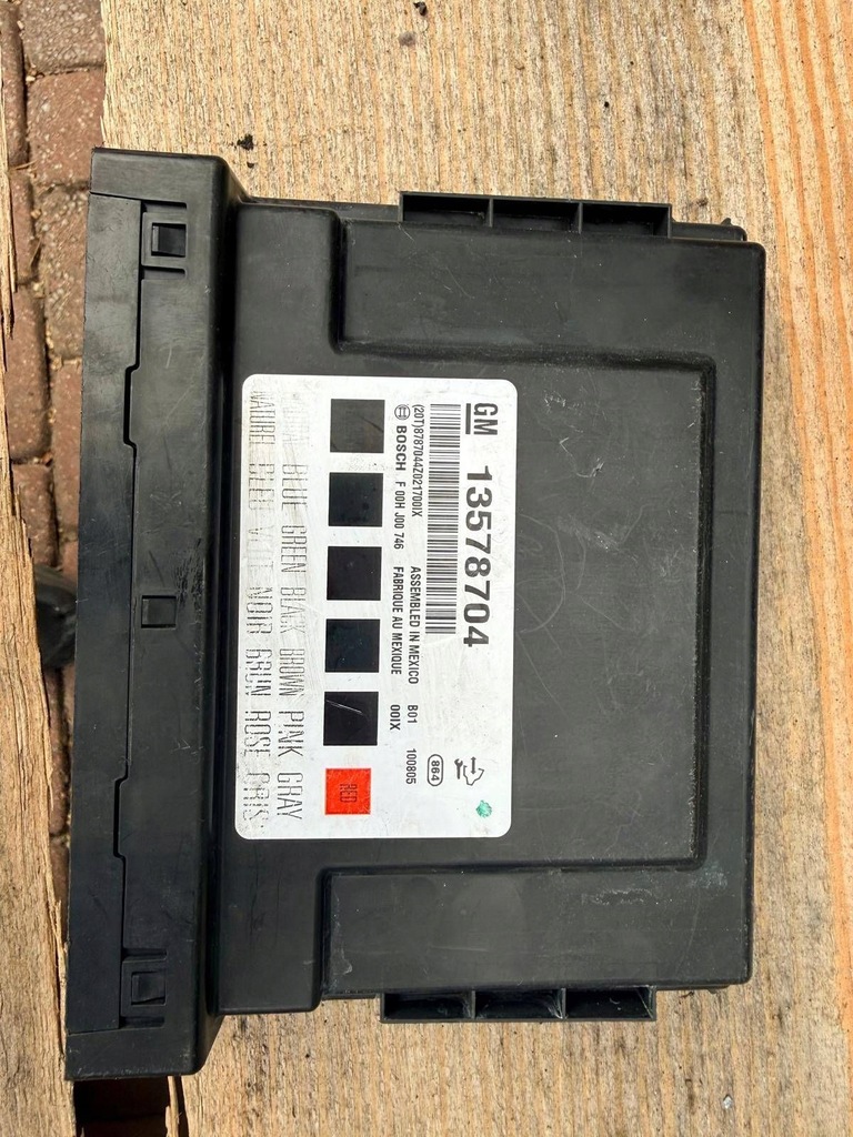 фото №1, Модуль комфорту opel оригінальний номер 13578704