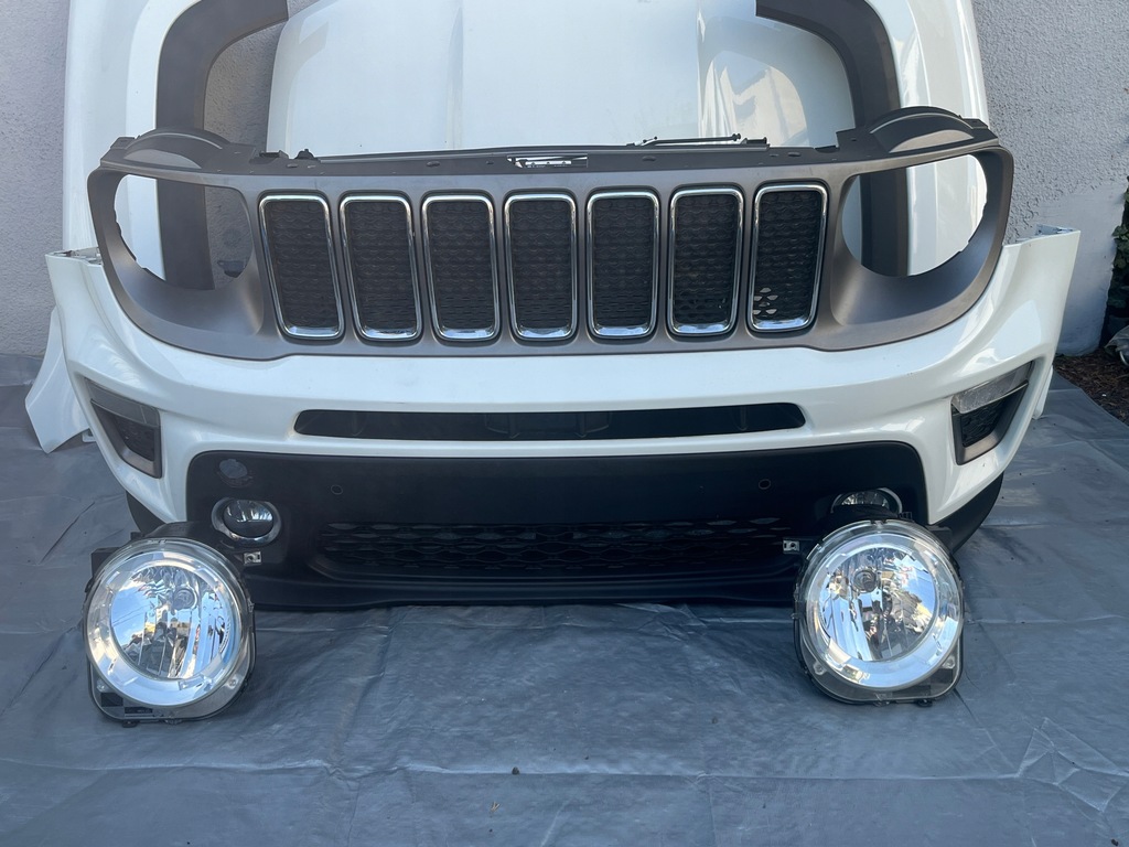 фото №4, Jeep renegade lift бампер капот перед kompletny 2019-