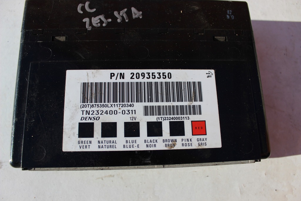 фото №13, Antara captiva 2.2 cdti 2011 r -бортовий комп'ютер набір стартовий 25187303