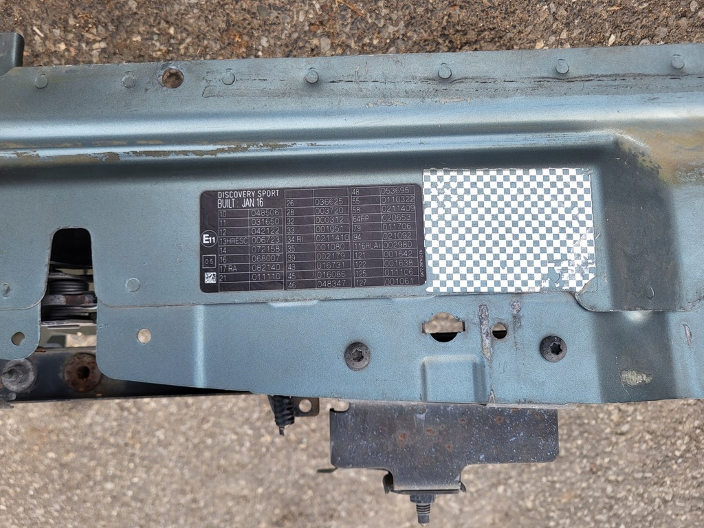 фото №10, Pas передній верхній замки капот трос датчик land rover discovery sport l550