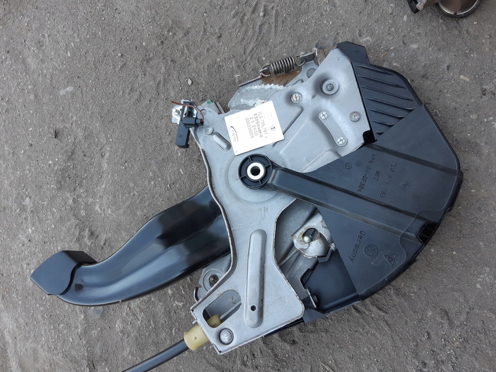 фото №6, Audi q7 4l педаль важіль гальма стояночного ручного 7l0721797j