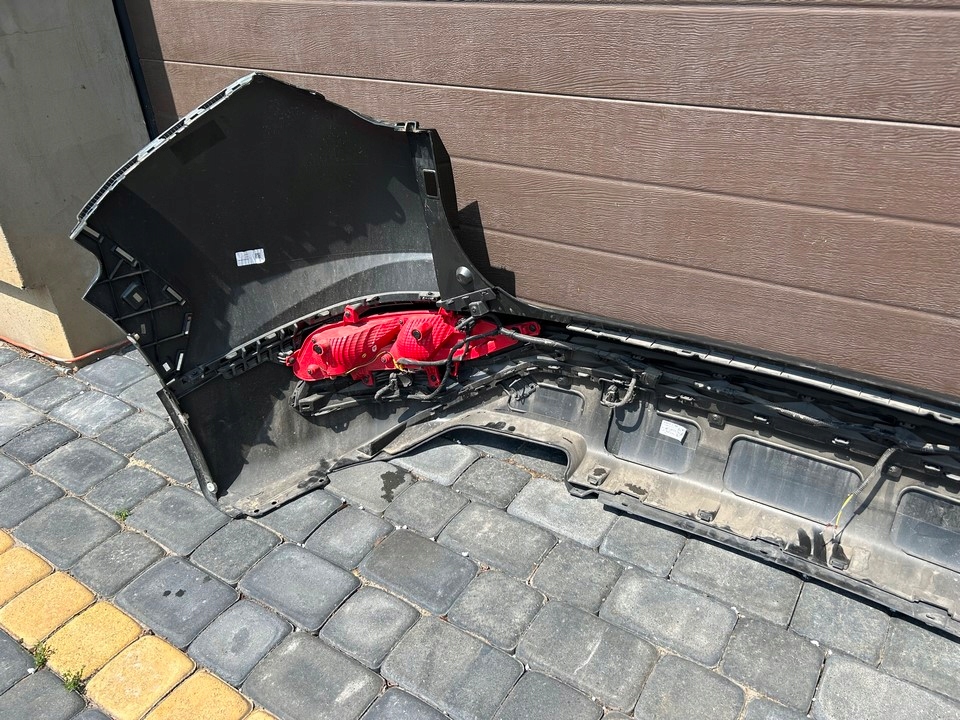 фото №9, Hyundai tucson iv бампер задняя задний kompletny 4x pdc лампы