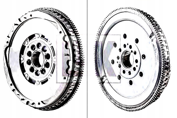 фото №1, Колесо маховик двухмассовый