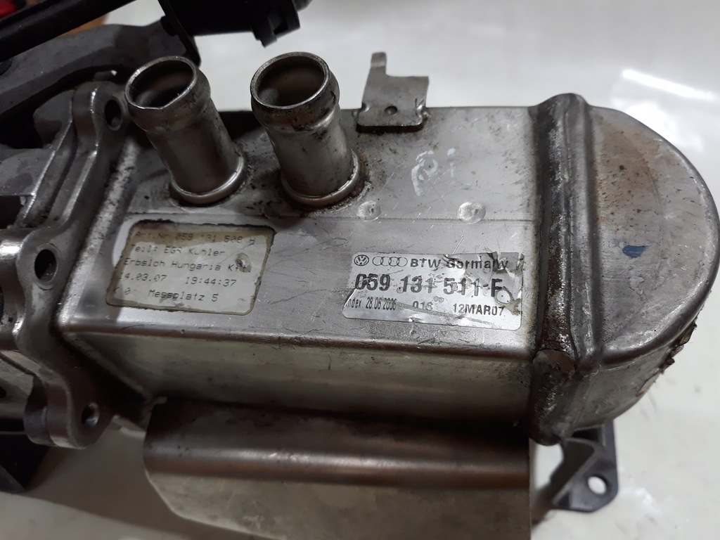 фото №5, Vw audi seat радіатор вихлопних газів egr 059131511f
