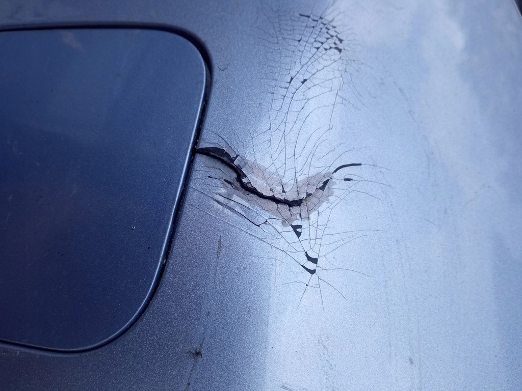 фото №13, Honda jazz ii 2 2001r- бампер перед передній kompletny b506m - код лакофарбового покриття