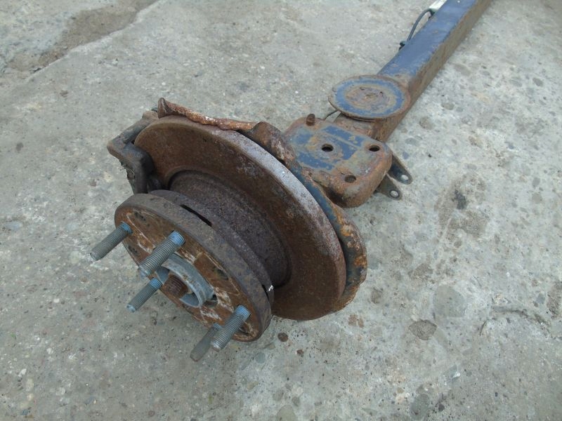 фото №5, Ford transit custom балка задня задня підвіска