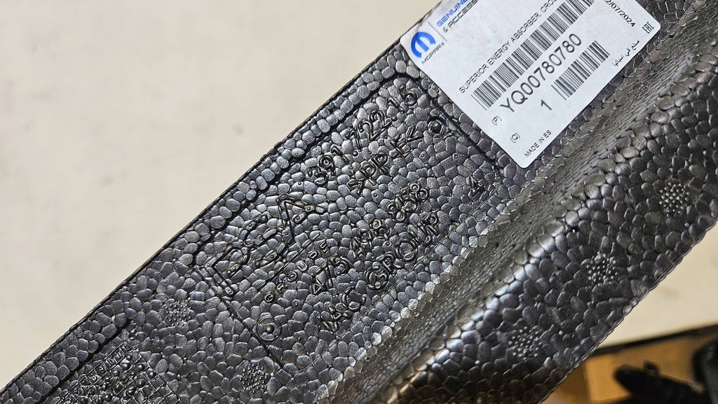 фото №7, Абсорбер пена бампера перед opel crossland yq00780780 новый