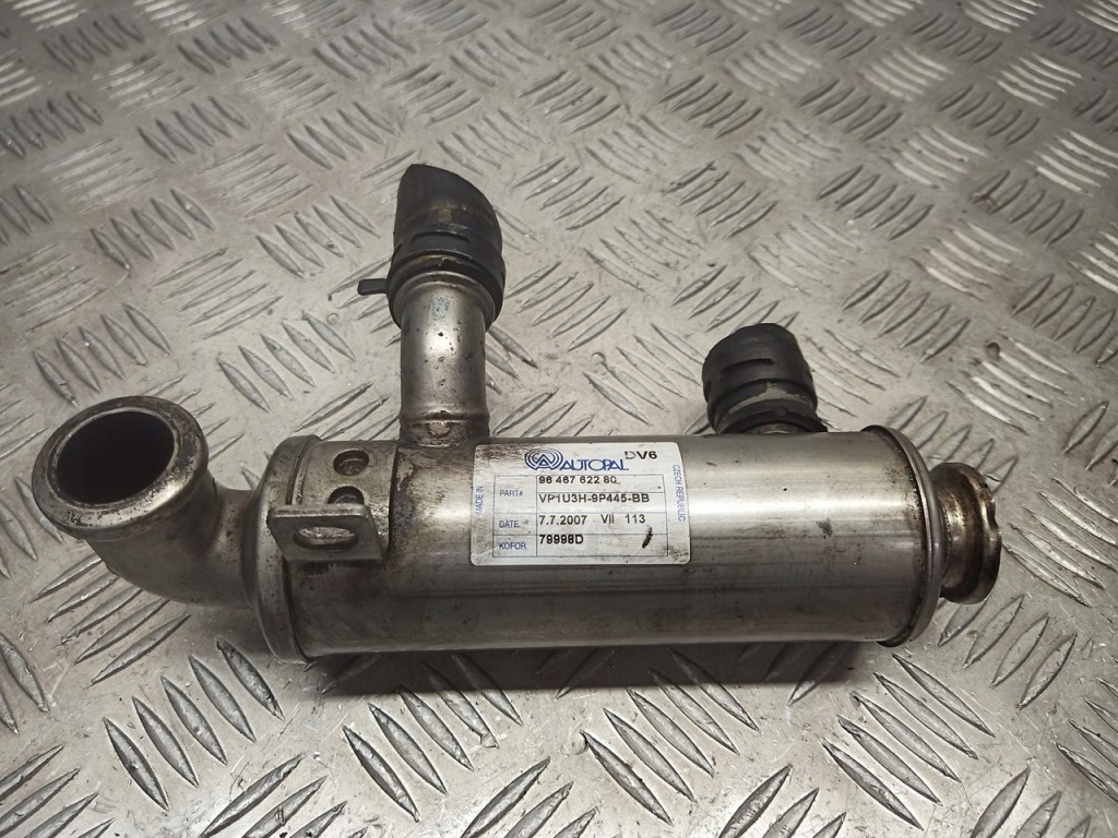 фото №1, Радиатор egr peugeot 407 6d_ 9646762280 1.6l дизель 80kw 2006