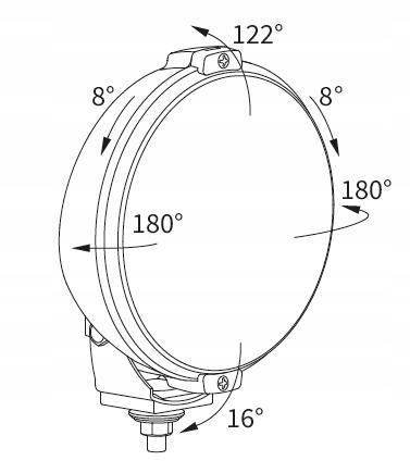 фото №13, Фара протитуманна фара дальнє світло fi152 шланг leb