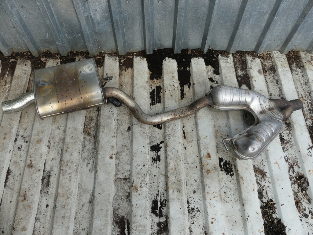 Bmw 5 e39 520i m54 гаситель конечный средний выхлоп mpakiet 1714730 1437650 Киев