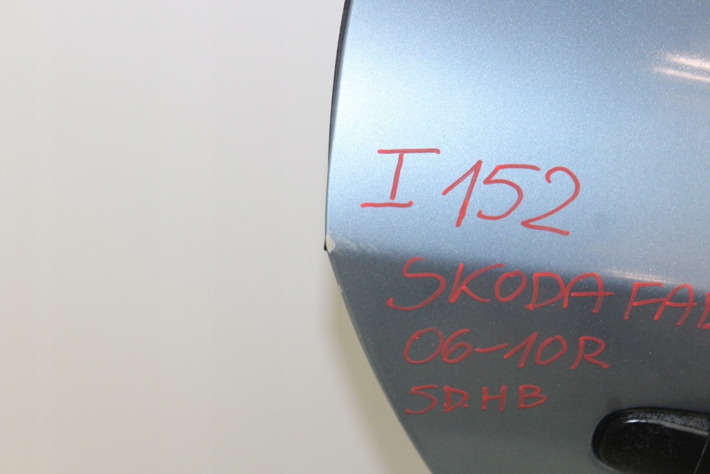 фото №5, Дверь правый задняя skoda fabia ii 06-10r lf5x hb