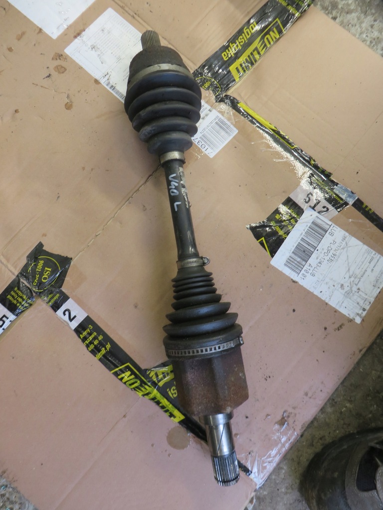 фото №1, Привідний вал перед ліва volvo v40 ii 12- 2.0d r