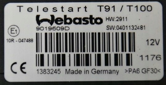 фото №2, Kia sportage ii 07 r блок управления webasto